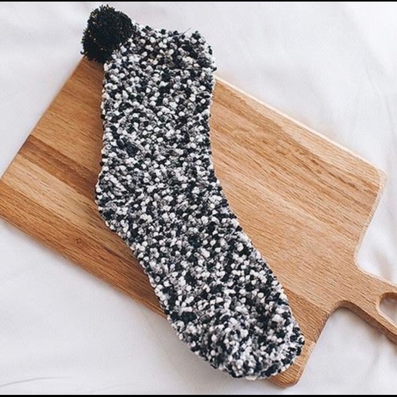 Cupcake Pom Pom Fuzzy Socks! 4 left! - Picture 4 of 7